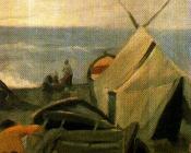 Limpiando barcas - 伊格纳西奥·狄亚兹·奥拉诺